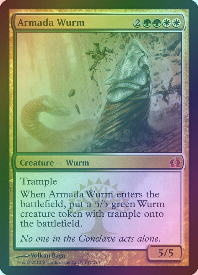Armada Wurm (RTR) (143) / Foil