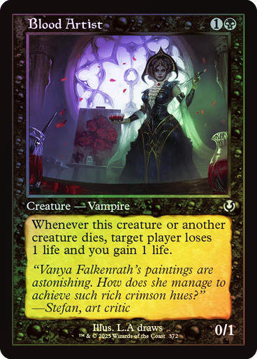 Blood Artist (INR) (372) / Foil Retro