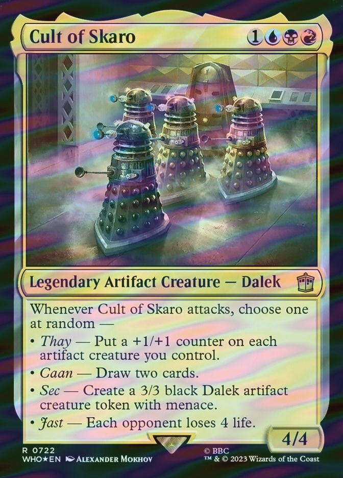 Cult of Skaro (WHO) (722) / Surge Foil