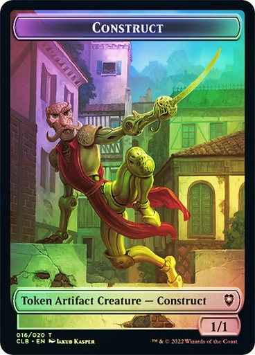 Construct // Treasure (Token CLB) / Foil
