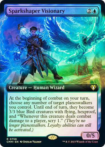 Sparkshaper Visionary (cmm) / Extended Art / Foil