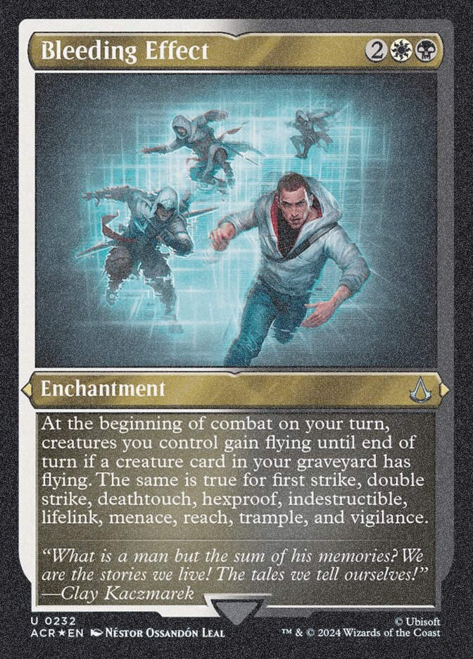 Bleeding Effect (ACR) (232) / Foil Etched