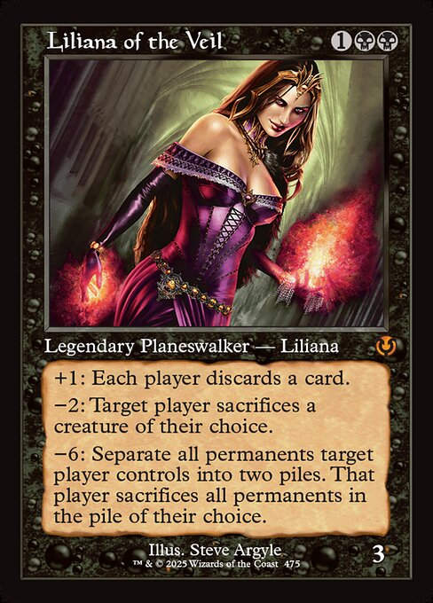 Liliana of the Veil (INR) (475) / Retro Frame