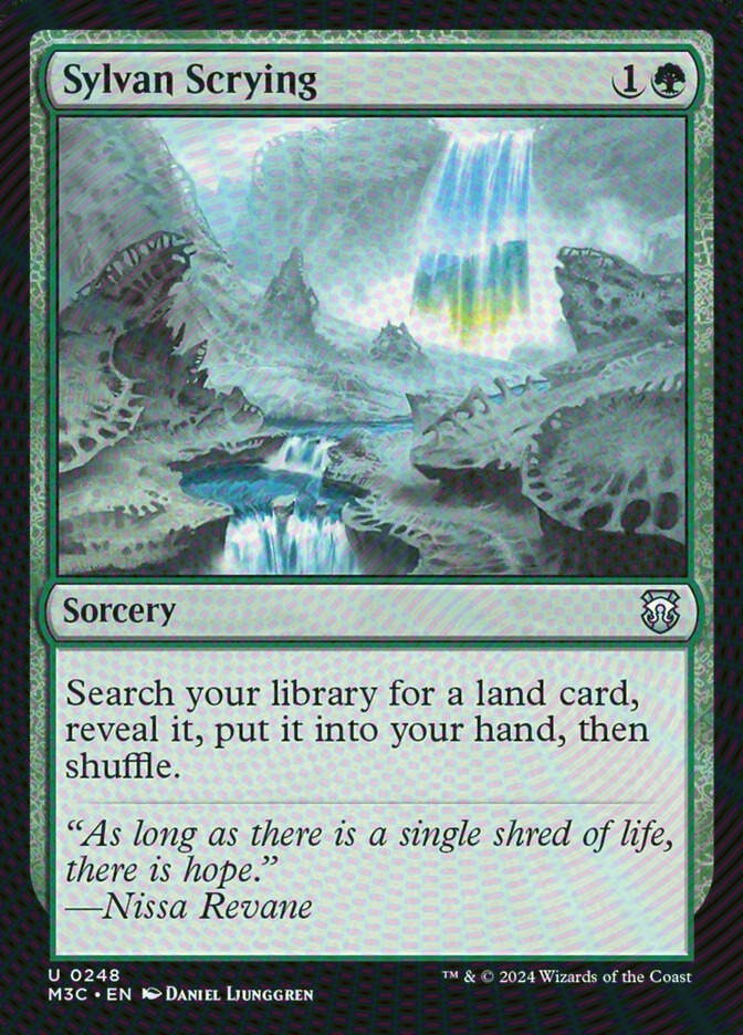 Sylvan Scrying (M3C) (248) / Ripple Foil