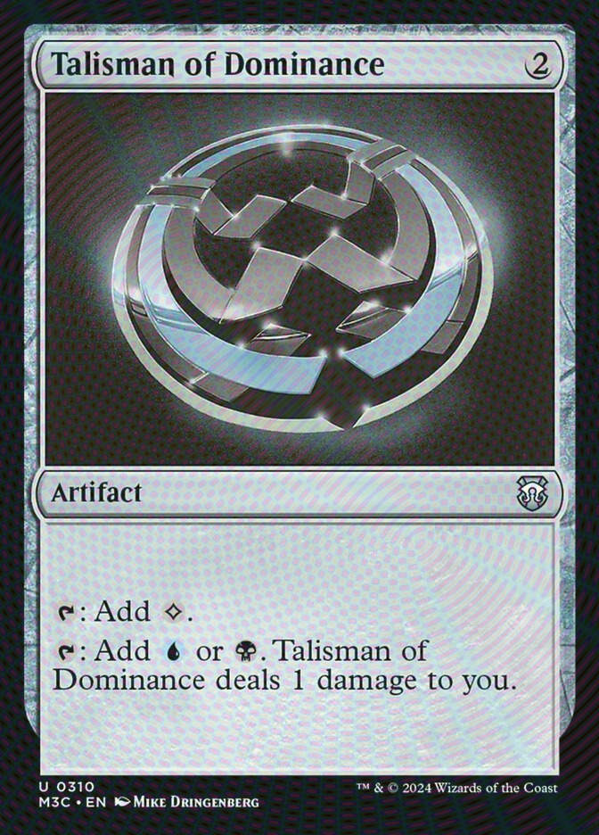 Talisman of Dominance (M3C) (310) / Ripple Foil