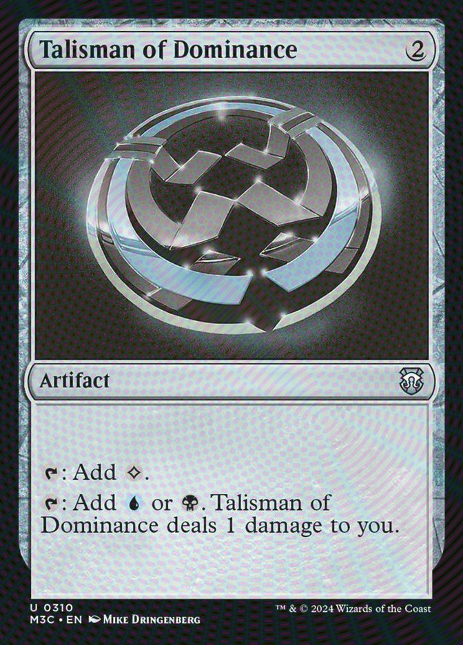 Talisman of Dominance (M3C) (310) / Ripple Foil