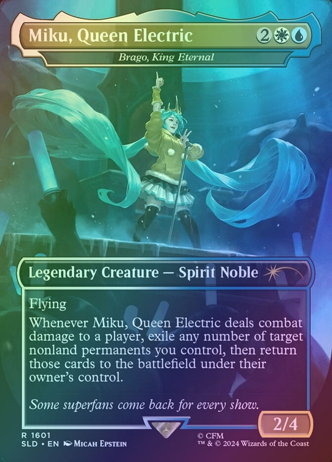 Brago, King Eternal (SLD) (1601) / Borderless / Foil