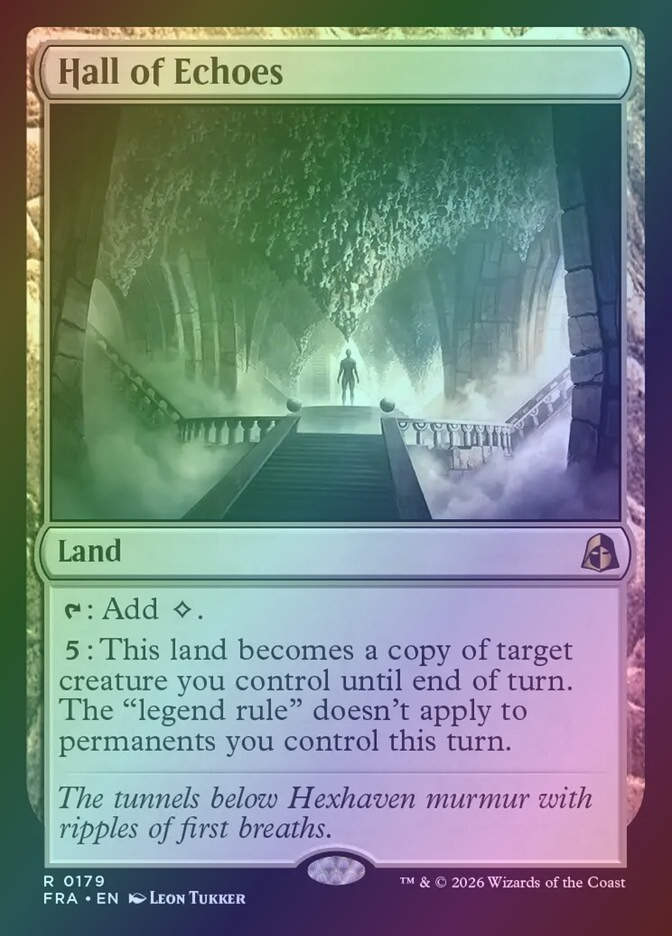 Hall of Echoes (FRA) (179) / Foil