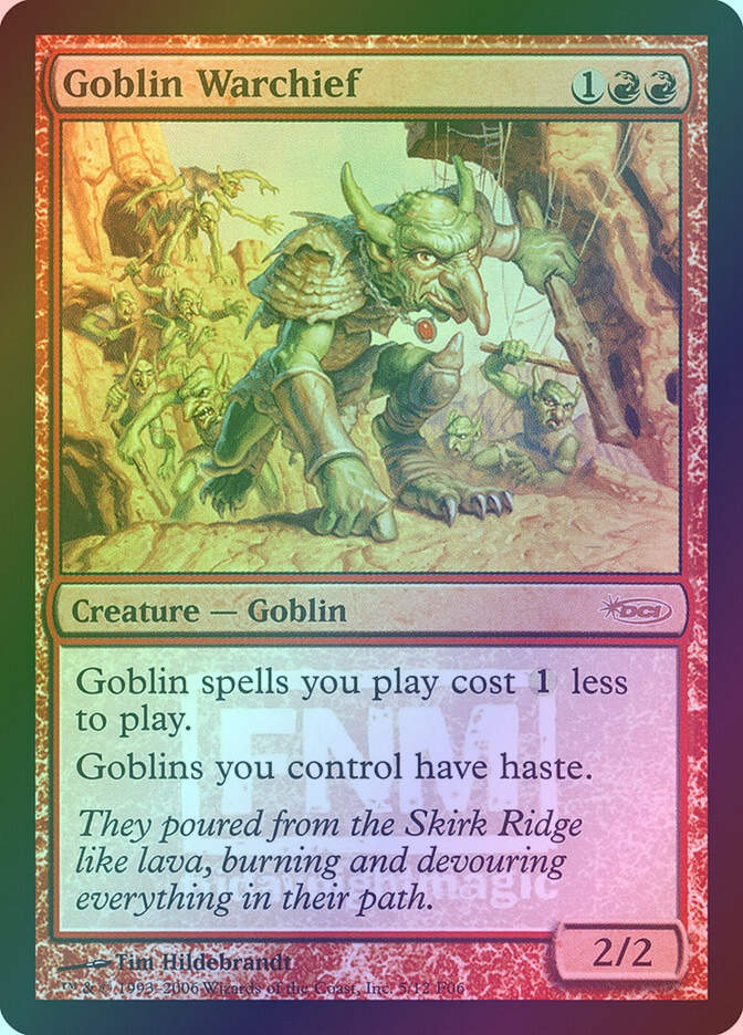 Goblin Warchief (F06) (5) / Foil