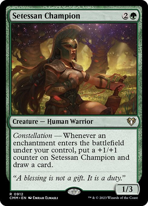 Setessan Champion (cmm) (Commander Deck)