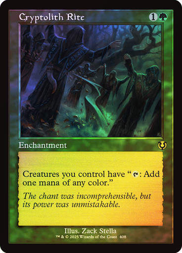 Cryptolith Rite (INR) (408) / Foil Retro
