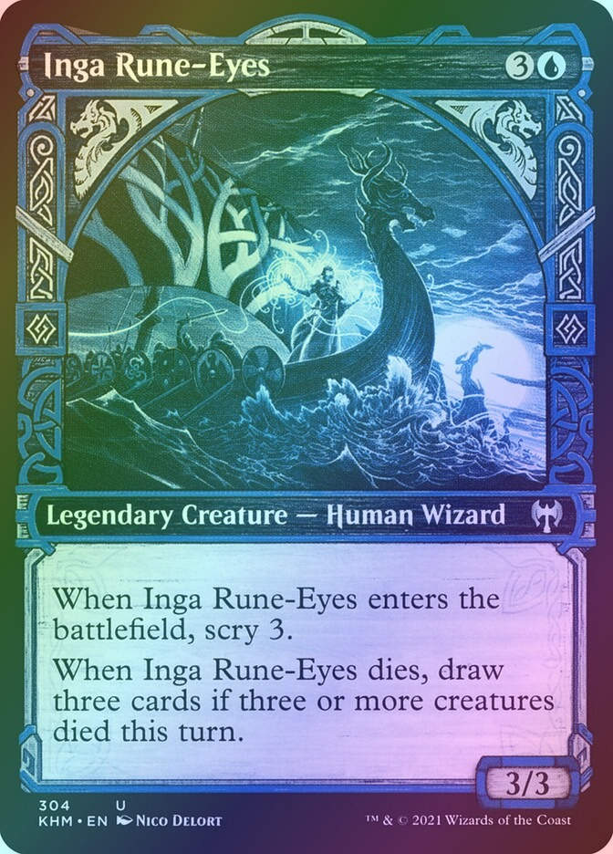 Inga Rune-Eyes (KHM) (304) / Showcase / Foil