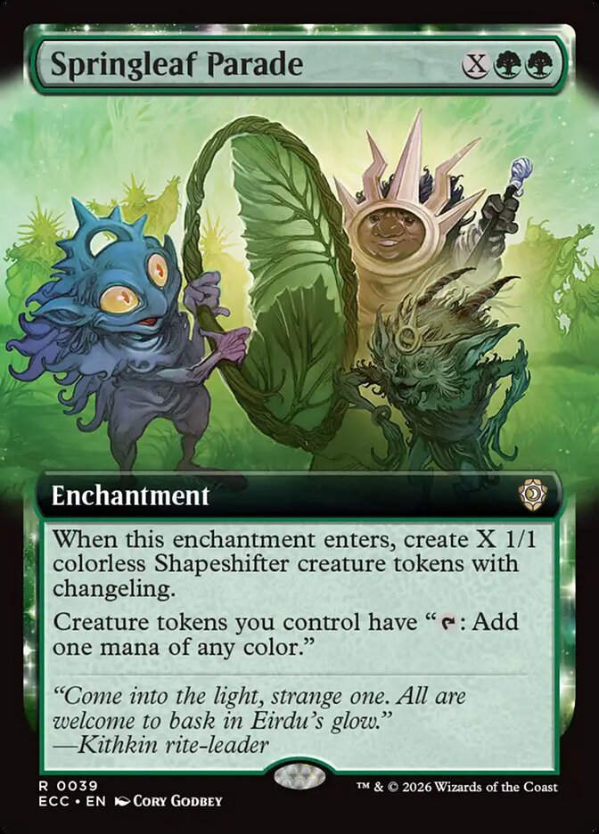 Springleaf Parade (ECC) (39) / Extended Art