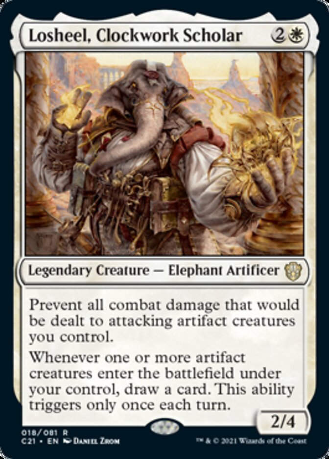 Losheel, Clockwork Scholar (C21)