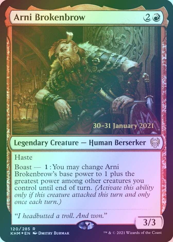 Arni Brokenbrow (PKHM) (120s) / Foil