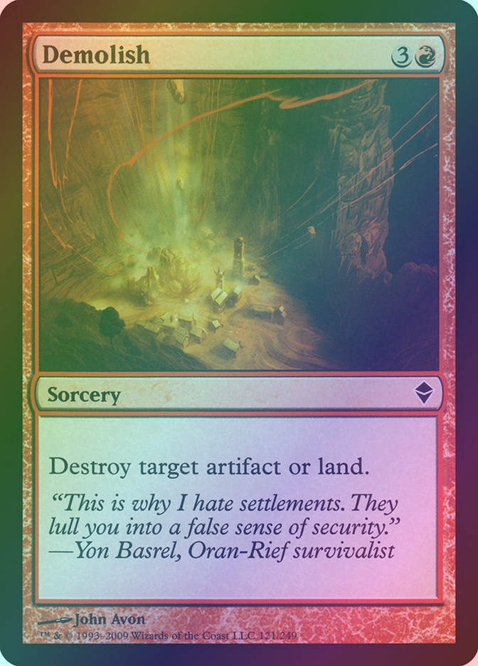 Demolish (ZEN) (121) / Foil
