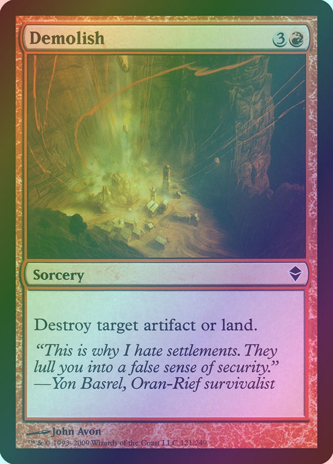 Demolish (ZEN) (121) / Foil