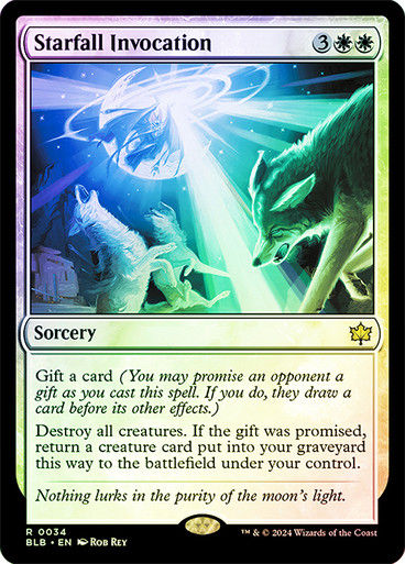 Starfall Invocation (blb) (34) / Foil