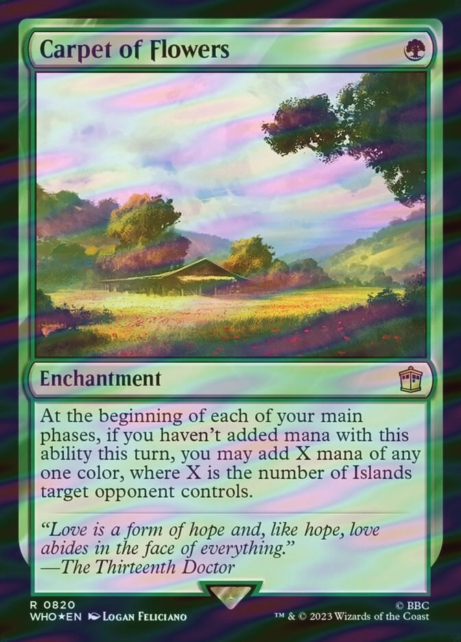 Carpet of Flowers (WHO) (820) / Surge Foil