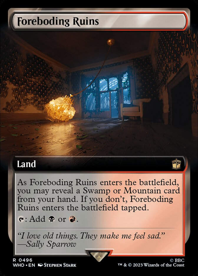Foreboding Ruins (WHO) (496) / Extended Art