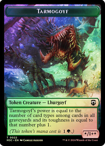 Tarmogoyf // Saproling (TM3C) / Ripple Foil