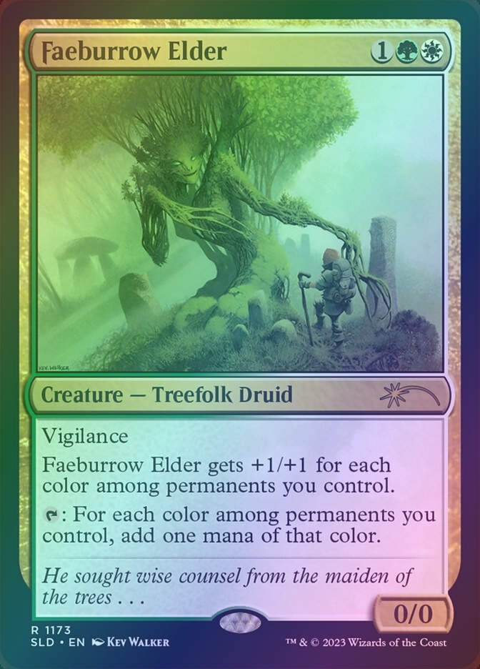 Faeburrow Elder (SLD) (1173) / Foil
