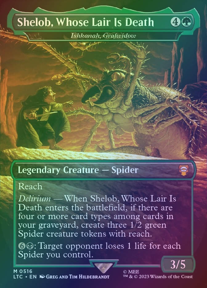 Ishkanah, Grafwidow (LTC) (516) / Borderless / Foil