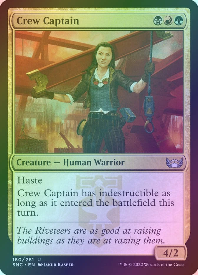 Crew Captain (SNC) (180) / Foil