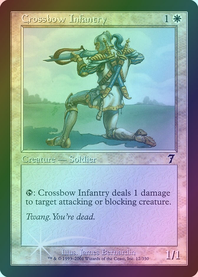 Crossbow Infantry (7ED) (12★) / Foil
