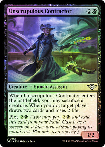 Unscrupulous Contractor (otj) (112) / Foil