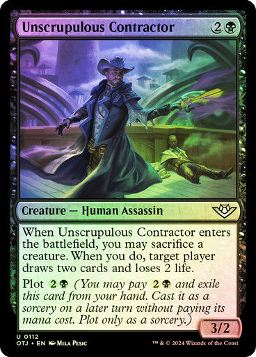 Unscrupulous Contractor (otj) (112) / Foil
