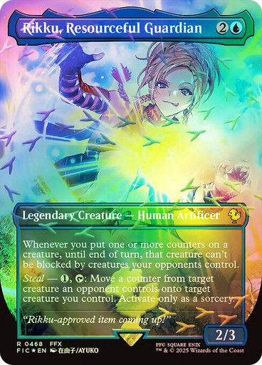 Rikku, Resourceful Guardian (FIC) (468) / Borderless / Foil