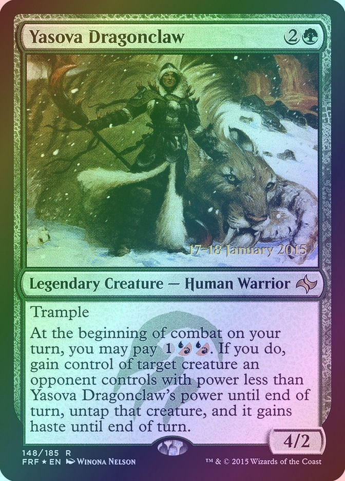 Yasova Dragonclaw (PFRF) (148s) / Foil