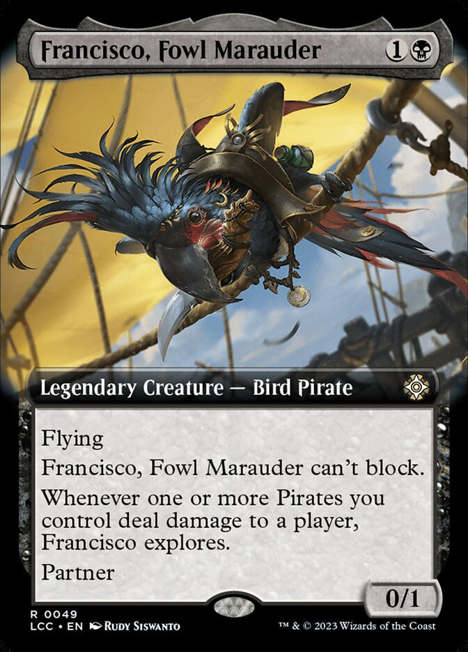 Francisco, Fowl Marauder (LCC) (49) / Extended Art