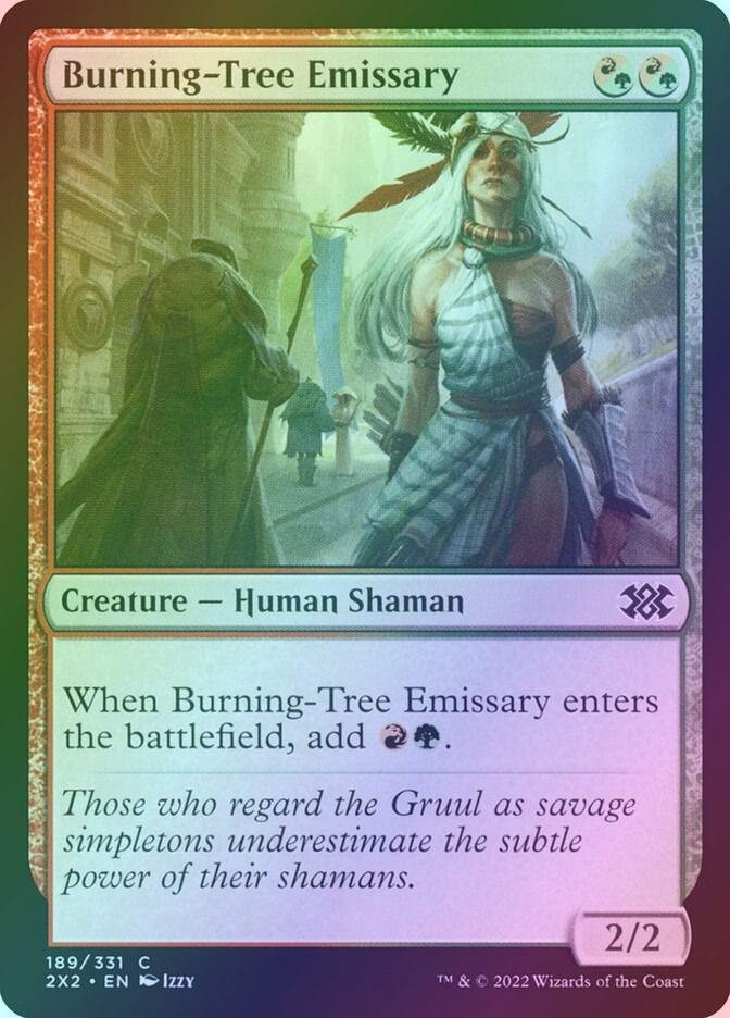 Burning-Tree Emissary (2X2) (189) / Foil
