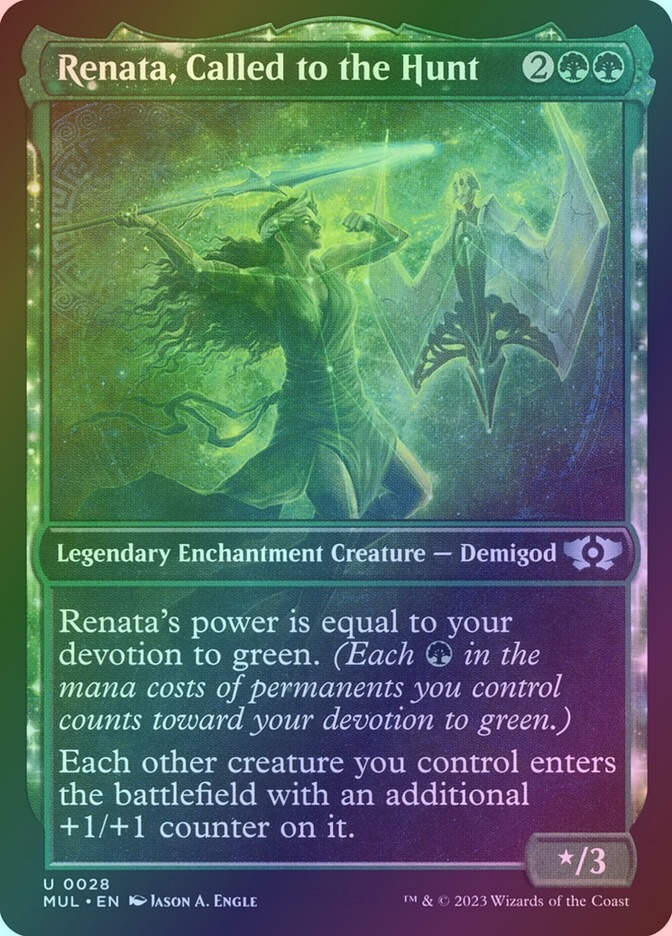 Renata, Called to the Hunt (MUL) (28) / Showcase / Foil