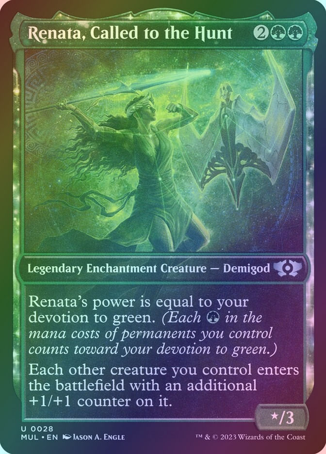 Renata, Called to the Hunt (MUL) (28) / Showcase / Foil