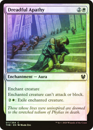 Dreadful Apathy (THB) (11) / Foil