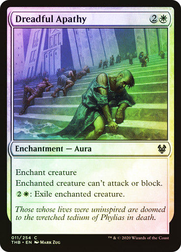 Dreadful Apathy (THB) (11) / Foil