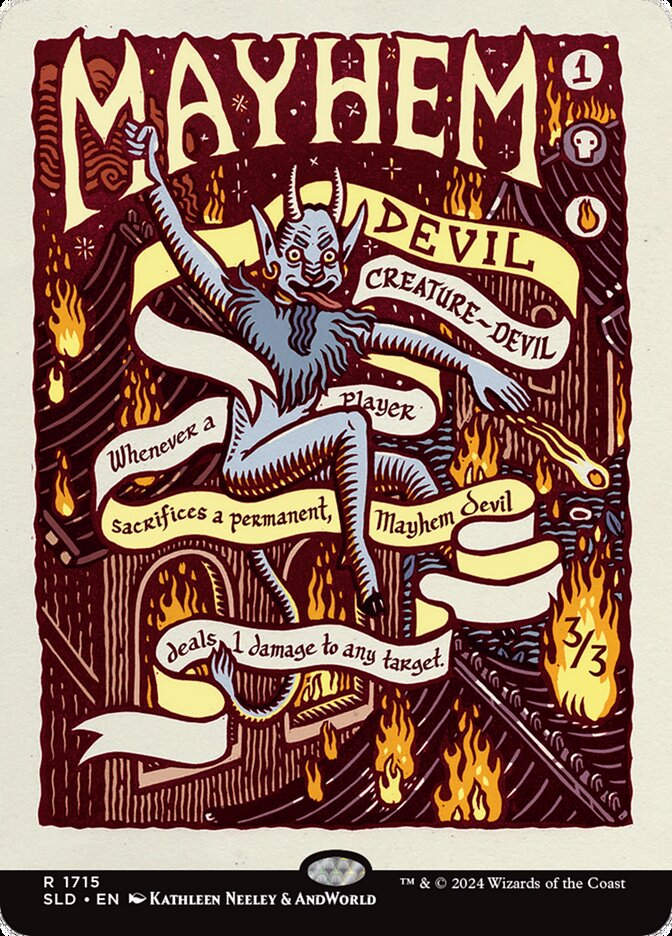 Mayhem Devil (SLD) (1715) / Borderless