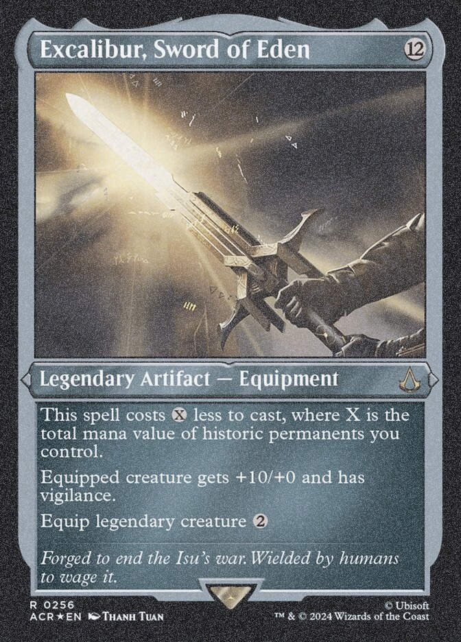 Excalibur, Sword of Eden (ACR) (256) / Foil Etched