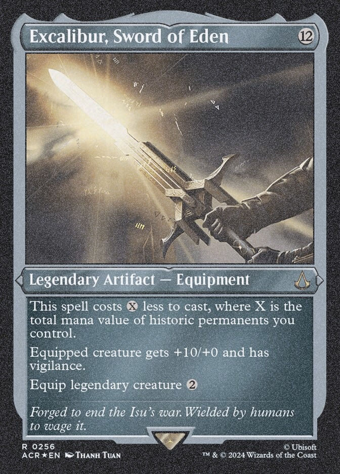 Excalibur, Sword of Eden (ACR) (256) / Foil Etched