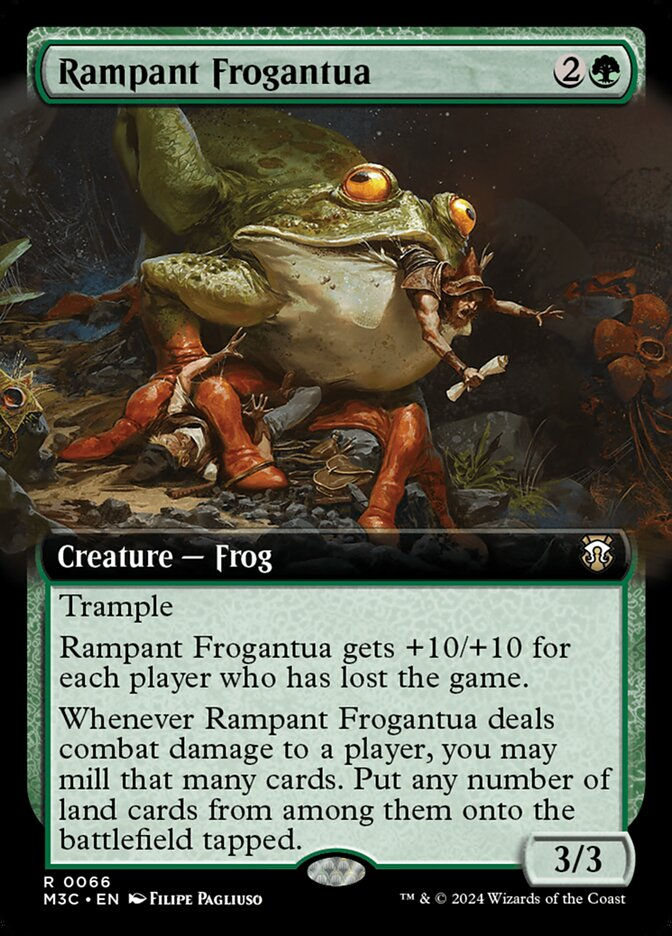 Rampant Frogantua (m3c) (66) / Extended Art