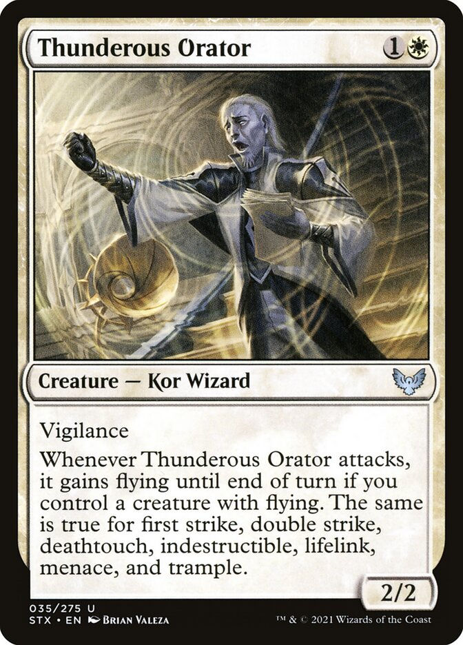 Thunderous Orator (STX) (35)