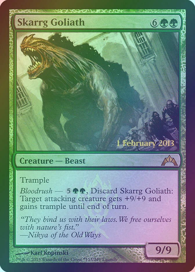 Skarrg Goliath (PGTC) (133★) / Foil
