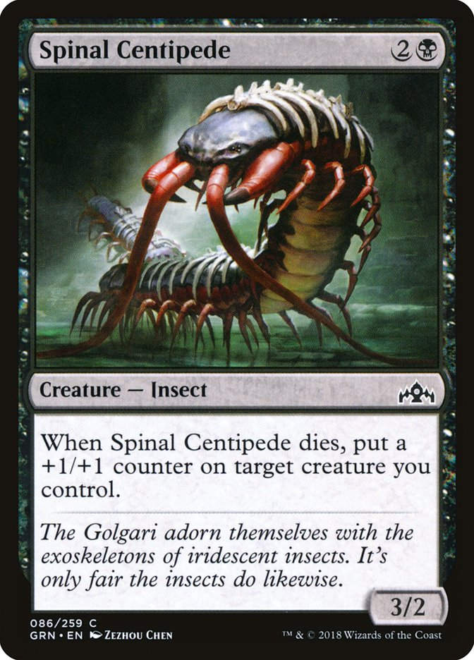 Spinal Centipede (GRN) (86)