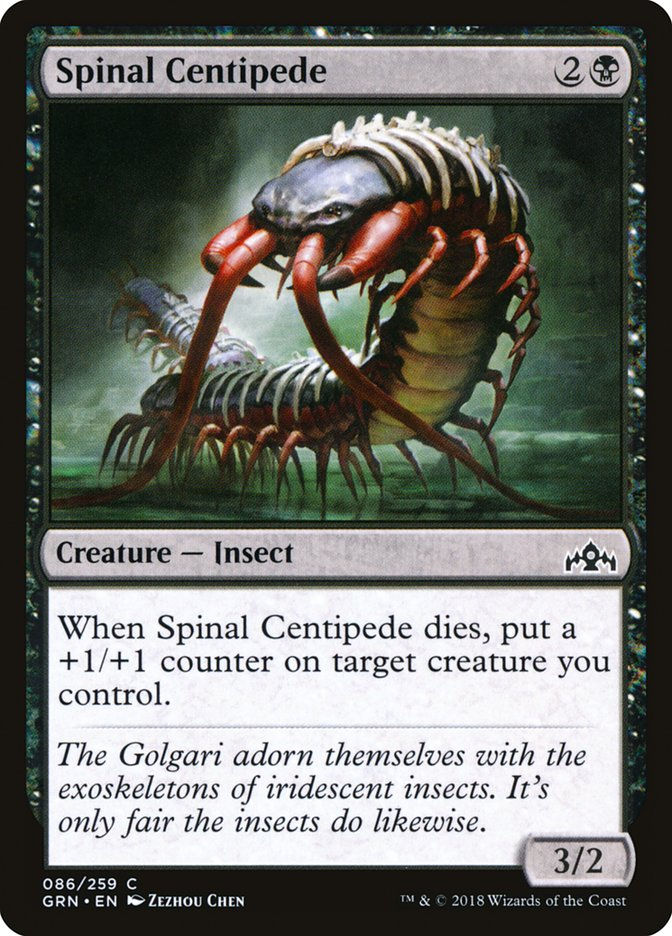 Spinal Centipede (GRN) (86)