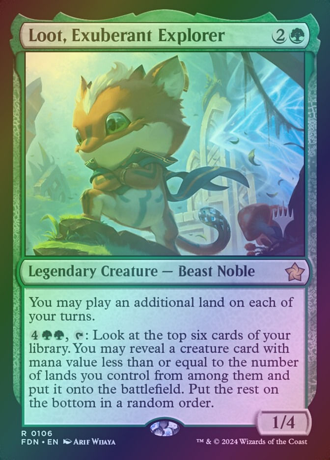 Loot, Exuberant Explorer (PFDN) (106p) / Foil