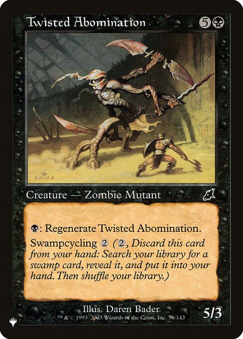 Twisted Abomination (PLST) (SCG-76)