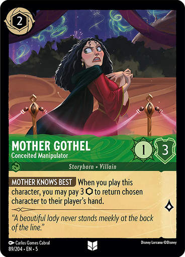 Mother Gothel - Conceited Manipulator (LOR_SHS)